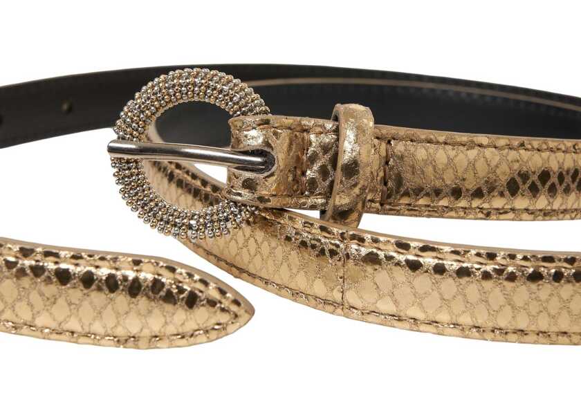 Curele Orciani Belt in croco look Gold Femei (BM 19475159) 3