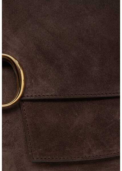 Genti de umar Orciani Suede shoulder bag Brown Femei (BM 19475165) 4