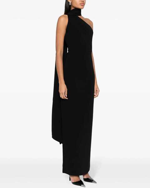 Rochii elegante SOLACE LONDON Demi Maxi Dress BLACK Femei (BM 19475204) 3