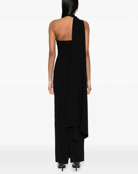 Rochii elegante SOLACE LONDON Demi Maxi Dress BLACK Femei (BM 19475204) 4