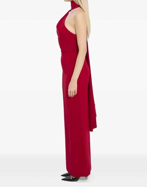 Rochii elegante SOLACE LONDON Demi Maxi Dress RED Femei (BM 19475207) 3