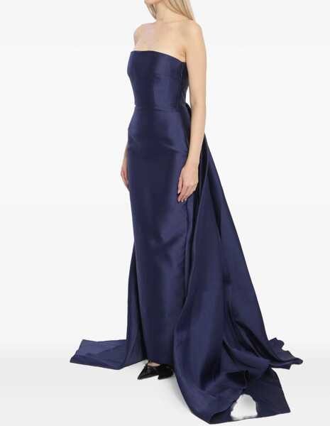 Rochii elegante SOLACE LONDON Imani Maxi Dress BLUE Femei (BM 19475210) 2