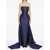 SOLACE LONDON Imani Maxi Dress BLUE