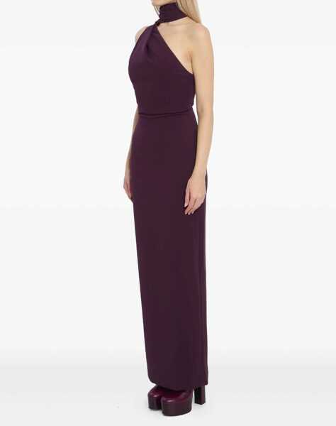 Rochii elegante SOLACE LONDON Demi Maxi Dress PURPLE Femei (BM 19475213) 2