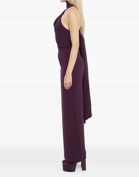 Rochii elegante SOLACE LONDON Demi Maxi Dress PURPLE Femei (BM 19475213) 3