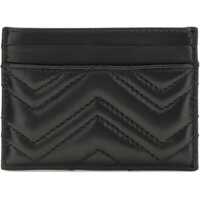 Portofele Dama - Portofele Gucci GG Marmont Cardholder BLACK/BLACK Femei (BM 19475228) - B-mall.ro