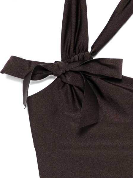 Costume de baie intregi ZIMMERMANN Awaken Tie Neck one-piece bathing Suit SEPIA Femei (BM 19475234) 3