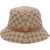 Gucci GG Supreme fabric Bucket Hat BEIGE/LIGHT BROWN