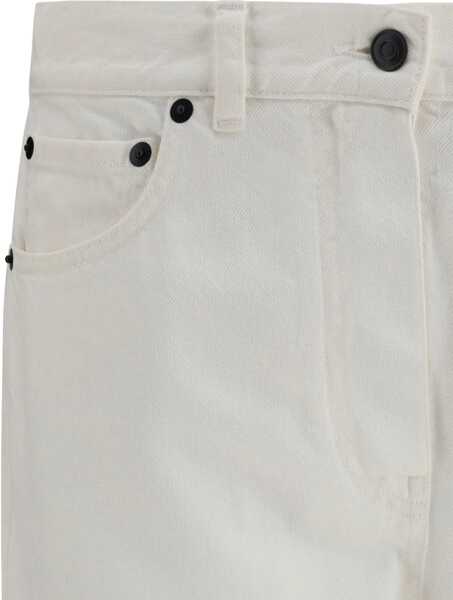 Blugi THE ROW Burty Jeans WHITE Femei (BM 19475276) 4