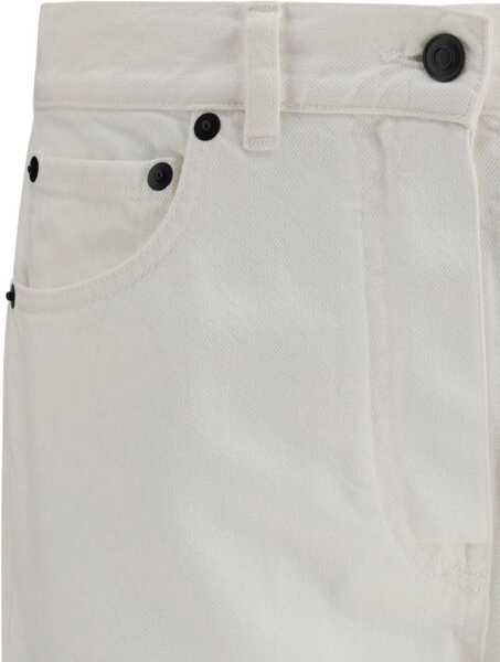 Blugi THE ROW Burty Jeans WHITE Femei (BM 19475276) 5