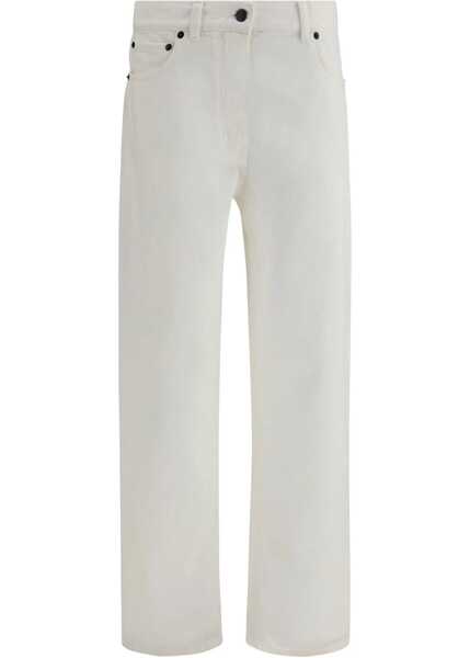 Blugi THE ROW Burty Jeans WHITE Femei (BM 19475276) 1