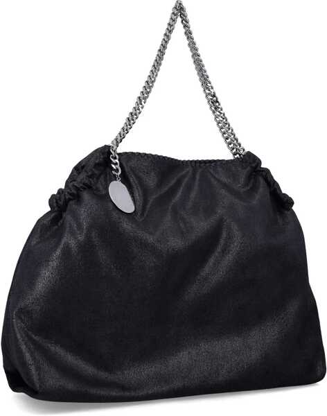 Genti de umar Stella McCartney Falabella medium Drawstring Shoulder Bag BLACK Femei (BM 19475282) 4