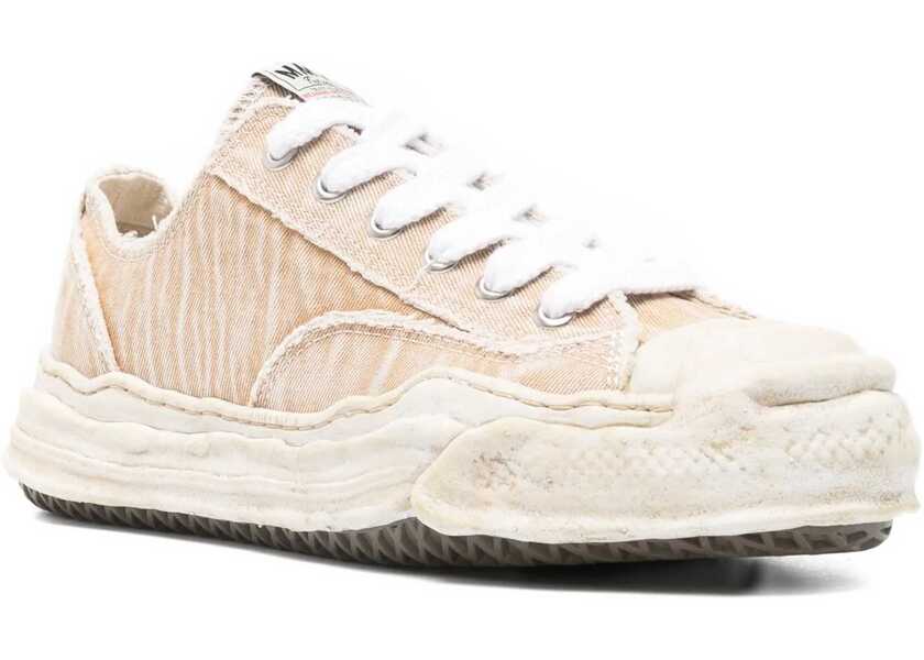 Sneakers MAISON MIHARA YASUHIRO Hank Sneakers BEIGE Femei (BM 19475300) 2