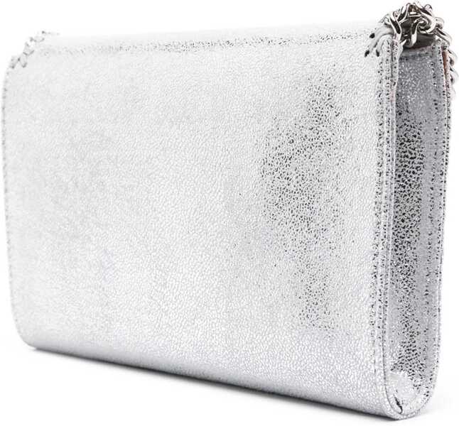 Genti de umar Stella McCartney Falabella metallic finish Shoulder Bag SILVER Femei (BM 19475327) 3
