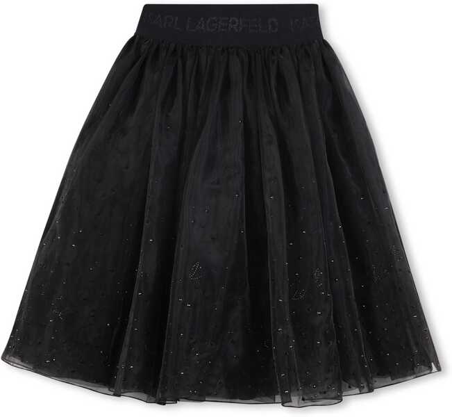 Fuste casual Karl Lagerfeld Formal Skirt BLACK Fete (BM 19475417) 1