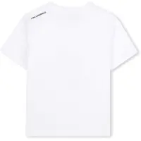 Tricouri pentru Baieti - Tricouri Karl Lagerfeld T-Shirt With Logo WHITE Baieti (BM 19475423) - B-mall.ro