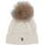 Moncler Grenoble Beanie With Pom-Pom WHITE
