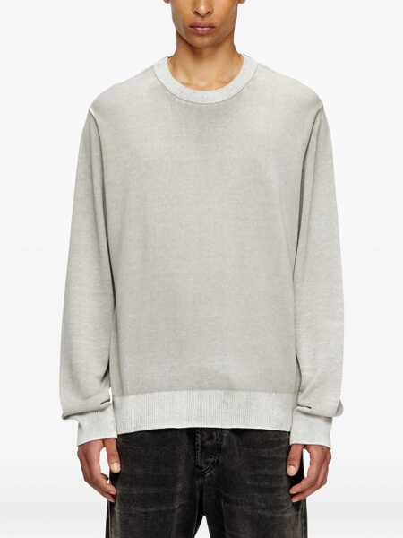 Pulovere casual Diesel K-Larence-B Jersey GREY Barbati (BM 19475492) 3