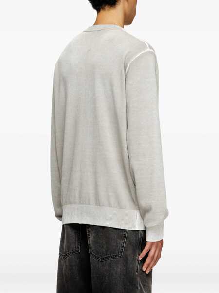 Pulovere casual Diesel K-Larence-B Jersey GREY Barbati (BM 19475492) 4