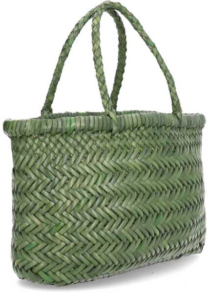 Genti de mana DRAGON DIFFUSION Flat Gora Mini Bag GREEN Femei (BM 19475498) 2