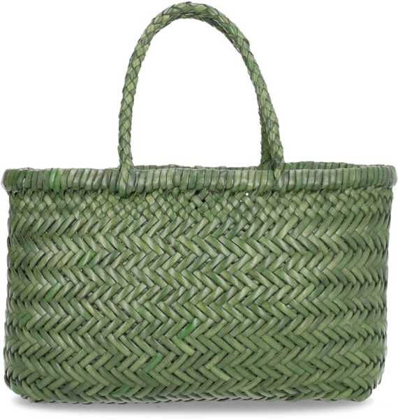 Genti de mana DRAGON DIFFUSION Flat Gora Mini Bag GREEN Femei (BM 19475498) 3