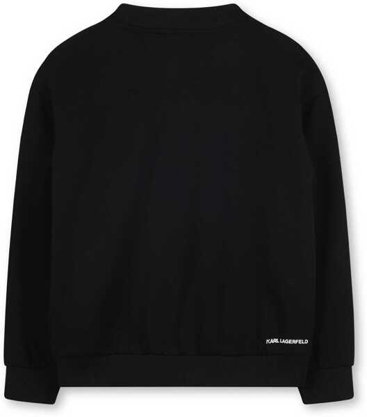 Hanorace Karl Lagerfeld Sweatshirt With Logo BLACK Baieti (BM 19475513) 2