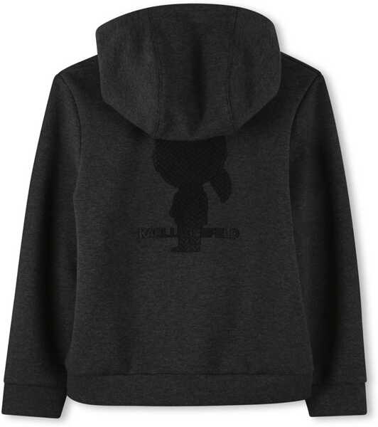 Hanorace Karl Lagerfeld Sweatshirt With Logo CHARCOAL Baieti (BM 19475519) 2