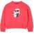 Karl Lagerfeld Sweatshirt With Logo RED