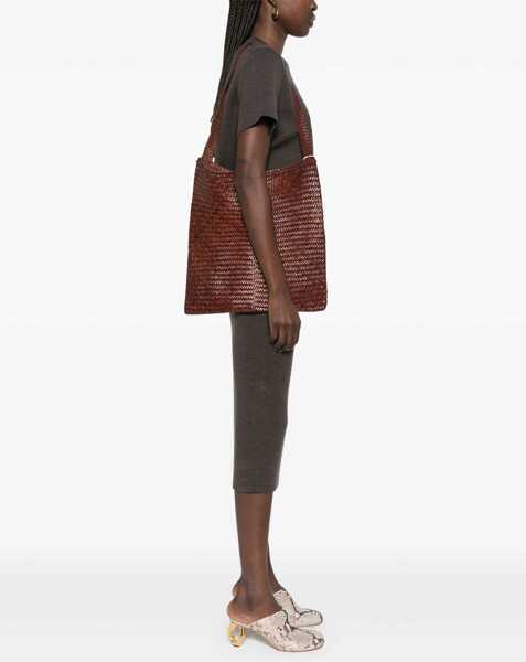 Genti tip postas DRAGON DIFFUSION Ars Tote Bag BROWN Femei (BM 19475588) 2