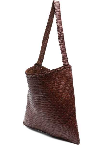 Genti tip postas DRAGON DIFFUSION Ars Tote Bag BROWN Femei (BM 19475588) 3