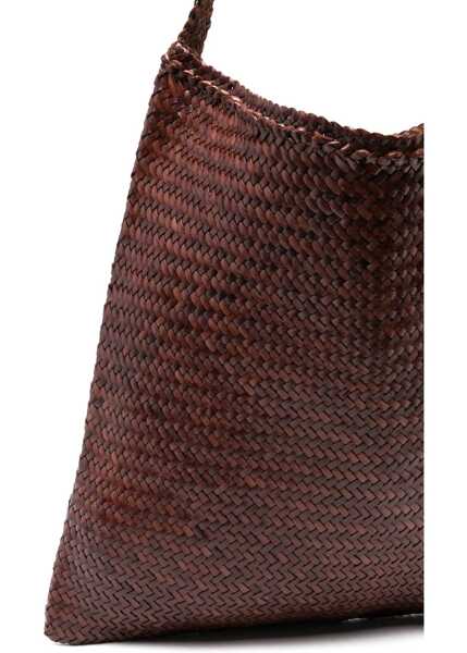 Genti tip postas DRAGON DIFFUSION Ars Tote Bag BROWN Femei (BM 19475588) 4