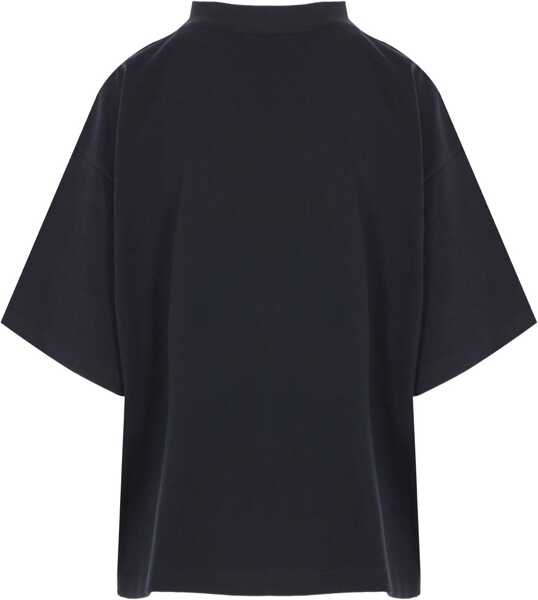 Tricouri Balenciaga T-Shirt With Logo BLACK Femei (BM 19475615) 2