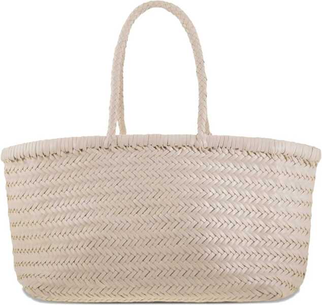 Genti de umar DRAGON DIFFUSION Bamboo Triple Jump Big Bag BEIGE Femei (BM 19475657) 2