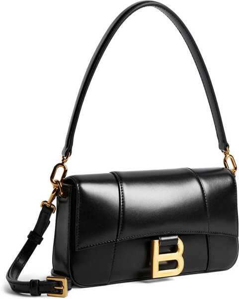 Genti de umar Balenciaga Hourglass Bag Small BLACK Femei (BM 19475669) 4
