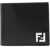Fendi Bifold Wallet "Ff" Squared BLACK