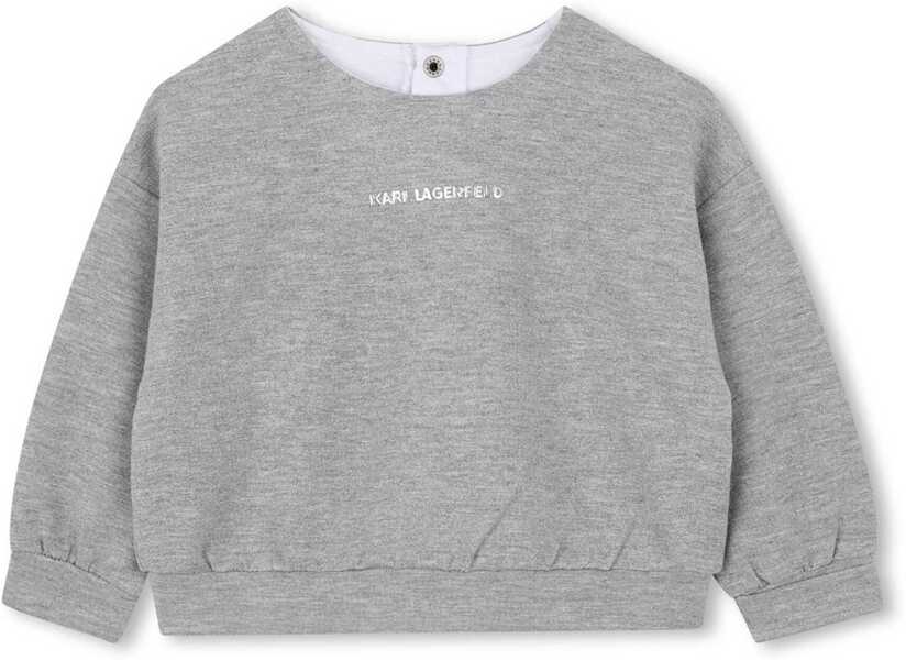 Salopete Karl Lagerfeld Shirt And Skirt Set GREY Fete (BM 19475759) 3