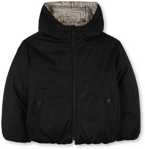 Geci de iarna Karl Lagerfeld Reversible Down Jacket BEIGE Baieti (BM 19475789) 2