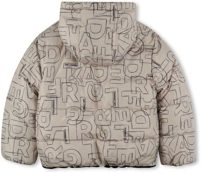 Geci de iarna Karl Lagerfeld Reversible Down Jacket BEIGE Baieti (BM 19475789) 3