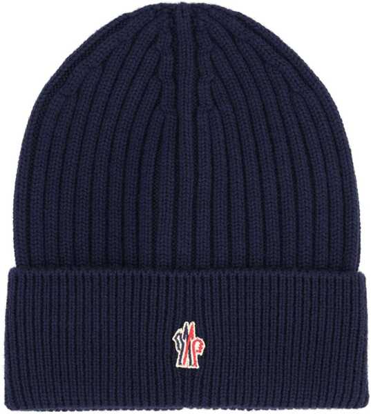 Sepci Moncler Grenoble Wool Cap BLUE Barbati (BM 19475813) 1