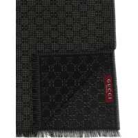 Esarfe Dama - Esarfe Gucci Wool And Silk Scarf BLACK Femei (BM 19475819) - B-mall.ro