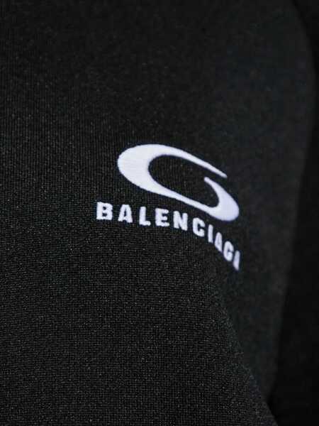Salopete Balenciaga Sweatshirt With Logo BLACK Femei (BM 19475822) 5