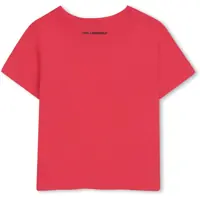 Tricouri pentru Fete - Tricouri Karl Lagerfeld T-Shirt With Logo RED Fete (BM 19475834) - B-mall.ro