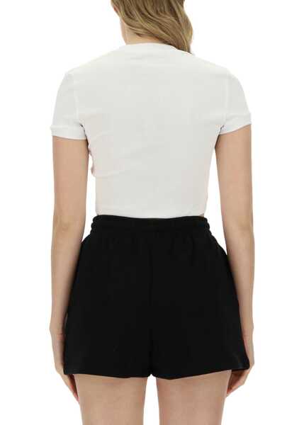 Tricouri ROTATE Birger Christensen T-Shirt With Logo WHITE Femei (BM 19475846) 3