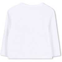 Tricouri pentru Fete - Tricouri Karl Lagerfeld T-Shirt With Logo WHITE Fete (BM 19475849) - B-mall.ro