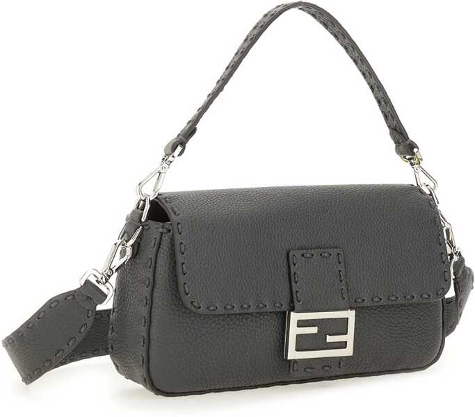 Genti de mana Fendi Baguette Bag GREY Femei (BM 19475852) 2