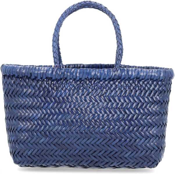 Genti de mana DRAGON DIFFUSION Flat Gora Mini Bag BLUE Femei (BM 19475882) 3