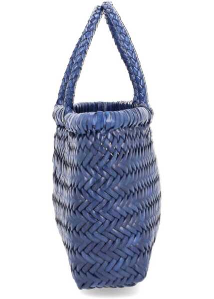 Genti de mana DRAGON DIFFUSION Flat Gora Mini Bag BLUE Femei (BM 19475882) 4