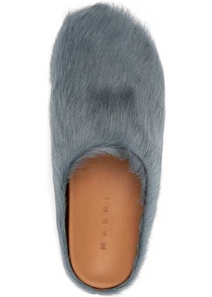 Sandale Marni Fussbett Mules AQUAMARINE Barbati (BM 19476191) 4
