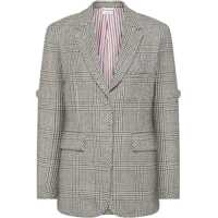 Sacouri Prince of Wales wool Blazer Femei