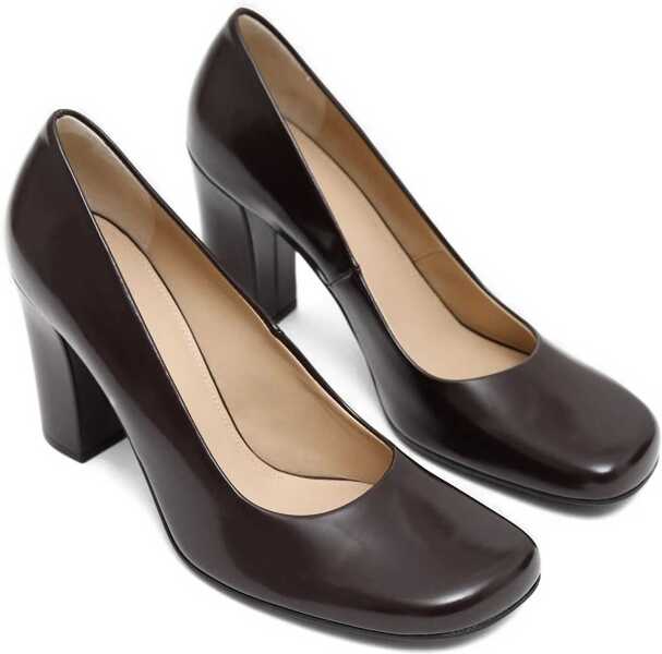 Pantofi cu toc THE ROW Penelope Pumps LACQUER BROWN Femei (BM 19476212) 2